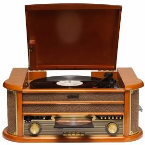 DENVER MRD-51 Turntable, Brown
