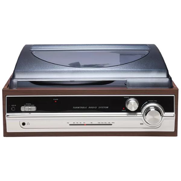 DENVER VPR-190MK2 Turntable, Brown 4 denver vpr-190mk2 turntable, brown - image 4