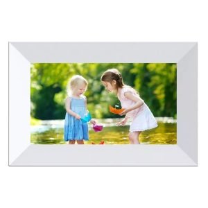 DENVER PFF-726WHITE Photo Frame, White