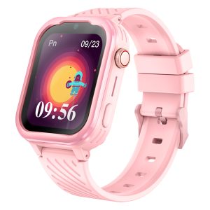GARETTELECTRONICS Kids Essa 4G Smartwatch, Pink