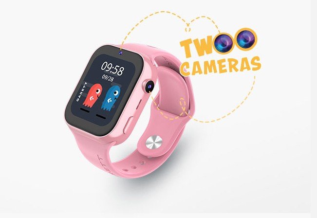 GARETTELECTRONICS Kids Twin 2 4G Smartwatch, Pink 17 garettelectronics kids twin 2 4g smartwatch