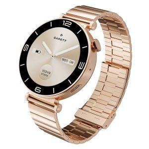 GARETTELECTRONICS Rose Smartwatch, Gold