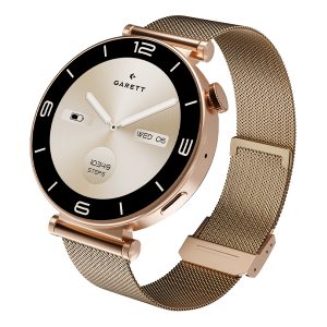 GARETTELECTRONICS Rose Smartwatch, Gold