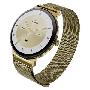 GARETTELECTRONICS Verona 2-Mesh Smartwatch, Gold