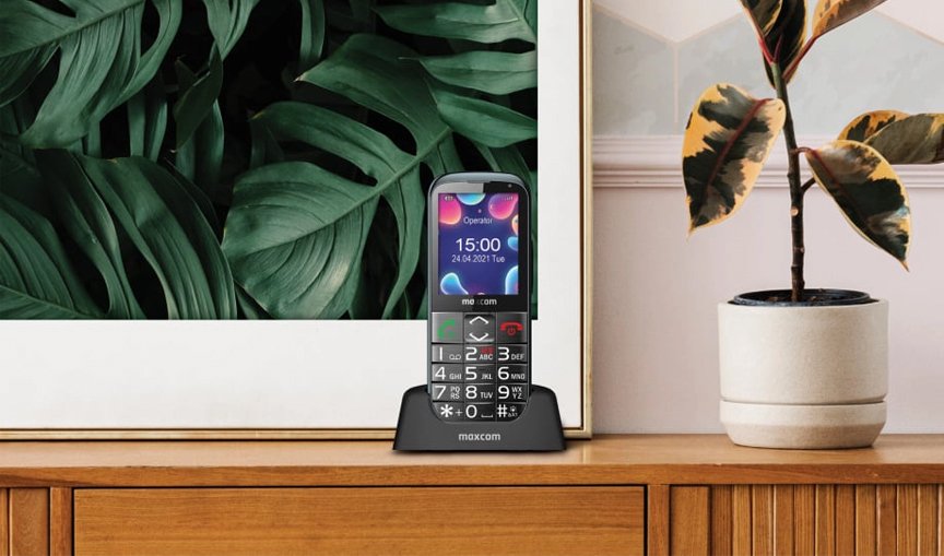 maxcom comfort mm724l standard senior mobile phone, 4g