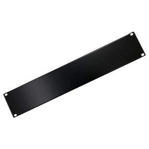 CIS E5040 Accessory for Data Cabinet, Patch-Panel, Blank for 19" racks, 2U, Black