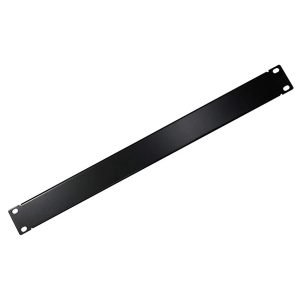 CIS E5080 Accessory for Data Cabinet, Patch-Panel, Blank for 19" racks, 1U, Black