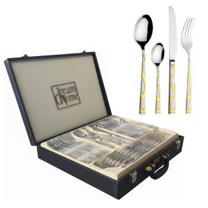 ROYALTYLINE 84pc Set Cutlery Stainless-Steel