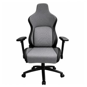 CIS UT-C8199 Gaming Chair, PU Leather, Black/Grey
