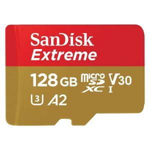 SANDISK Extreme MicroSDXC 128GB Memory Card
