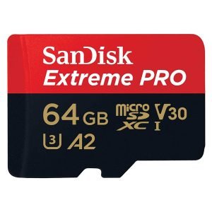 SANDISK Extreme Pro MicroSDXC 64GB Memory Card