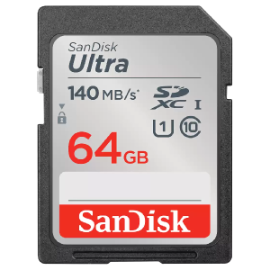 SANDISK Ultra SDXC 64GB Memory Card