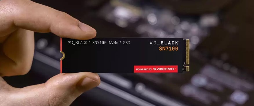 wd black sn7100 2tb internal m.2 ssd