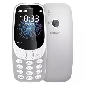 NOKIA 3310-GY Standard Senior Mobile Phone, 2G