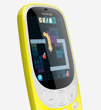 nokia 3310-gy standard senior mobile phone, 2g
