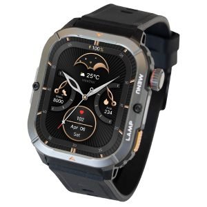 AGMMOBILE Legion 3 Smartwatch, Black