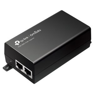 TPLINK POE160S POE Injector, 30W, Gigabit PoE+, Black