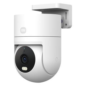 XIAOMI CW300 Motorized IP Camera, Outdoor, Wi-Fi, 2.5K, 4MP, AI human detection, 360-Degrees Pan, Tilt & Zoom, Night Vision, Two Way Audio, IP66 Water and dust resistant, White