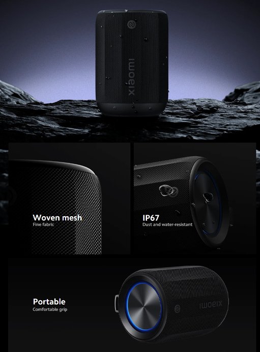 XIAOMI QBH4274GL Bluetooth Portable Speaker, Black 15 xiaomi qbh4274gl bluetooth portable speaker, black