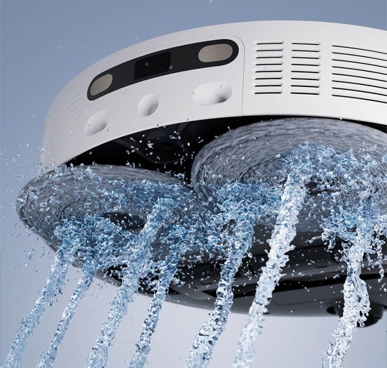 mova e40 ultra wet & dry floor 19,000pa robot vacuum cleaner