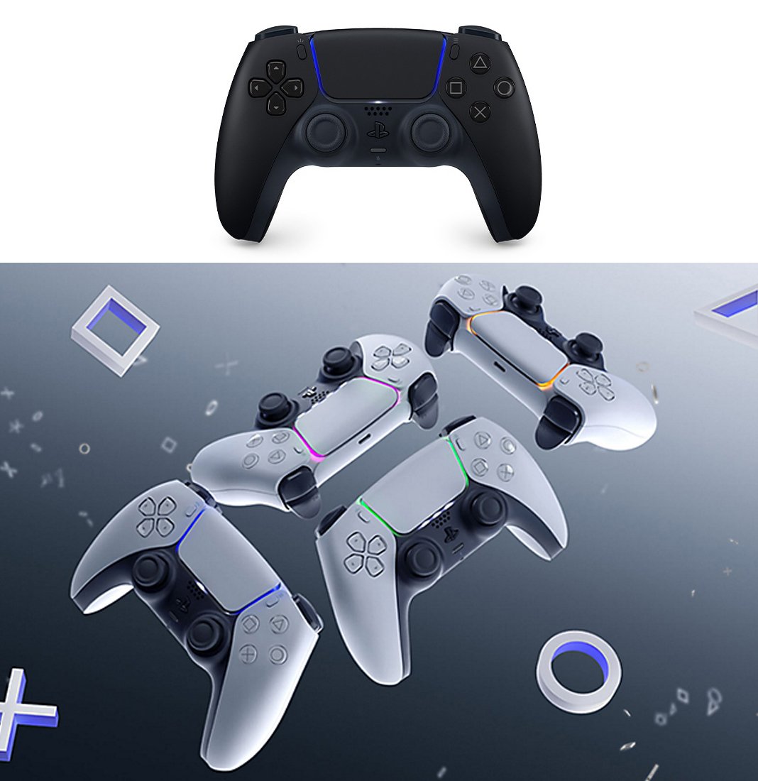 sony dualsense v3 playstation controller, black