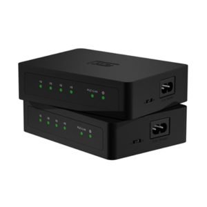 WD Livewire Ethernet Powerline Extender, AV200, Wireless, Homeplug Kit 8 Pack Port, Black