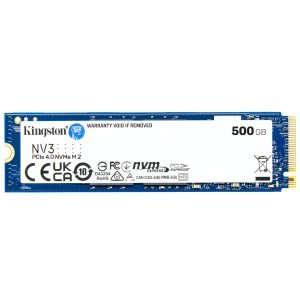 KINGSTON SNV3S/500G 500GB Internal M.2 SSD, Type 2280, NVMe Drive