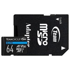 TEAMGROUP Elite MicroSDXC 64GB Memory Card