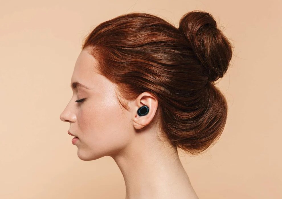 manhattan sound science 180382 in-ear wireless earphones, black