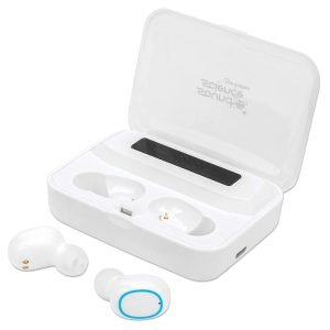 MANHATTAN Sound Science 180399 In-Ear Wireless Earphones, White