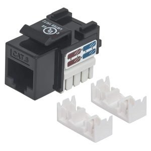 INTELLINET 210720 Keystone Jack, Accessory for Data Cabinet