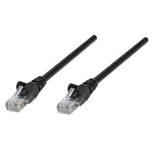 INTELLINET 320757 RJ45 Cat5e UTP Patch-Lead 2.0m, Male to Male, Black