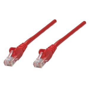 INTELLINET 342155 RJ45 Cat6 UTP Patch-Lead, 1.5m, Red