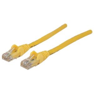 INTELLINET 343725 RJ45 Cat6 UTP Patch-Lead, 5.0m, Yellow