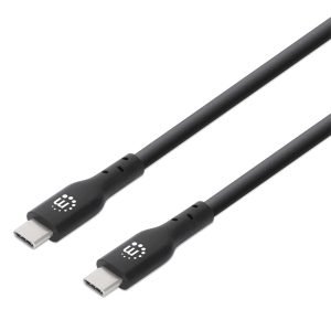 Manhattan USB3.0-C-Male to C-Male 2.0m 3A Black 355247