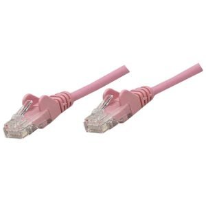 INTELLINET 392792 RJ45 Cat6 UTP Patch-Lead, 3.0m, Pink