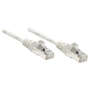 INTELLINET 451321 Cat6 STP Patch-Lead, 2.0m, Terminated, White
