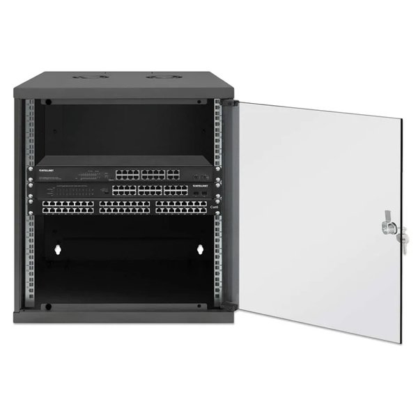 INTELLINET 716758 12U Wall-Mount 19'' Data Cabinet 4 intellinet 716758 12u wall-mount 19'' data cabinet - image 4