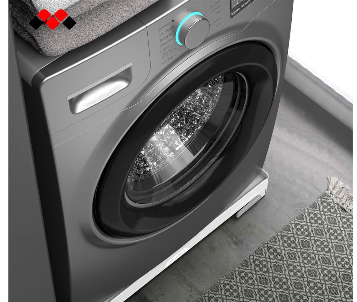 MELICONI Base Wash Evo Base with wheels, Accessory for Washing Machine 6 meliconi base wash evo base with wheels, accessory for washing machine