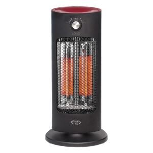 ARGO LOXO 400/800W Tower Heater, Free-Standing, Carbon Fibre Heating Element, Grey, H64.1xW29.8xD24.3 cm, 191070203