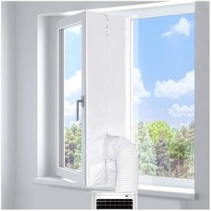 Accessory for Air Conditioner Window Sealing Cloth, Max 90cm, for Sliding Windows, White