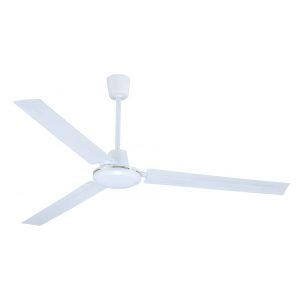 ZEPHIR ZFS8120 120cm Ceiling Fan, 70W, 3*Blades, 5*Speed, Metal blades, Wall Control, White