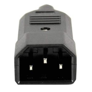 GBC 22030000 IEC Power Connector, Male