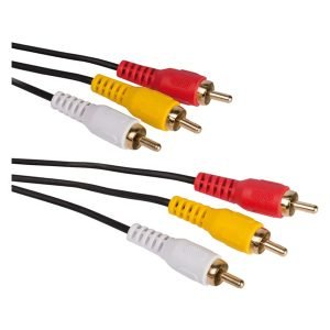 GBC 14151230 RCA AV 5.0m Cable