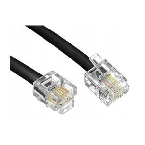 GBC 67900103 Telephone Cable, 2.0m, Male to Male