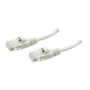 GBC 59661785 RJ45 Cat6 UTP Patch-Lead, 0.5m, Grey