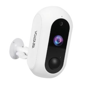 ISNATCH HeyCam Free-S, FHD, 2MP, Battery/Main/Solar Powered, Outdoor Wi-Fi IP Camera, IR Night Vision, Two-Way Audio, Motion Detection, Supports up to 64GB Micro-SD, Solar-panel not included