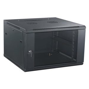 SKB 59.6322.20 19" 6U Wallmount Cabinet Black Flatpack (H370xW600xD600 mm)