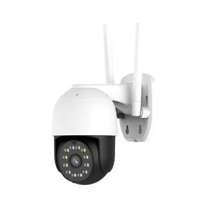 ISNATCH HeyCamMove Pro, 2K, 3MP, Motorized Pan/Tilt Outdoor Wi-Fi IP Camera + RJ45 LAN Input, Colour & IR Night Vision, Two-Way Audio, Motion Detection & Tracking, Supports up to 128GB Micro-SD