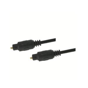 GBC 14255004 Fibre-Optic Toslink Cable, 2.0m, Male to Male